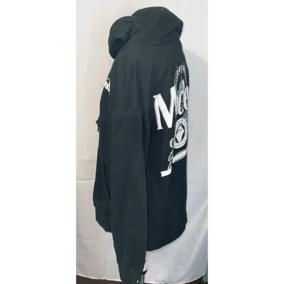 Cerveza Modelo Brown Pullover Hoodie Sweatshirt Men's Large Logo Back Print NWT - Picture 3 of 8